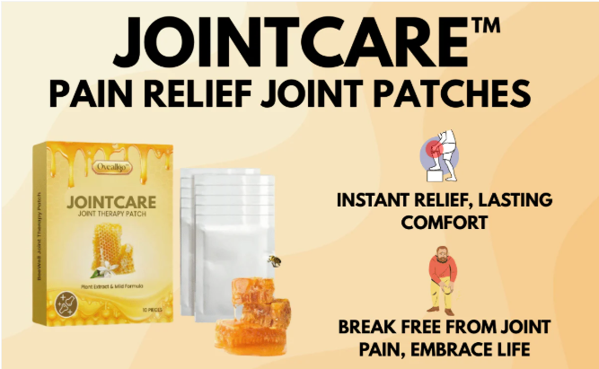 JointCare Herbal Knee & Joint Relief Patches – Pack of 10 🩹🌿