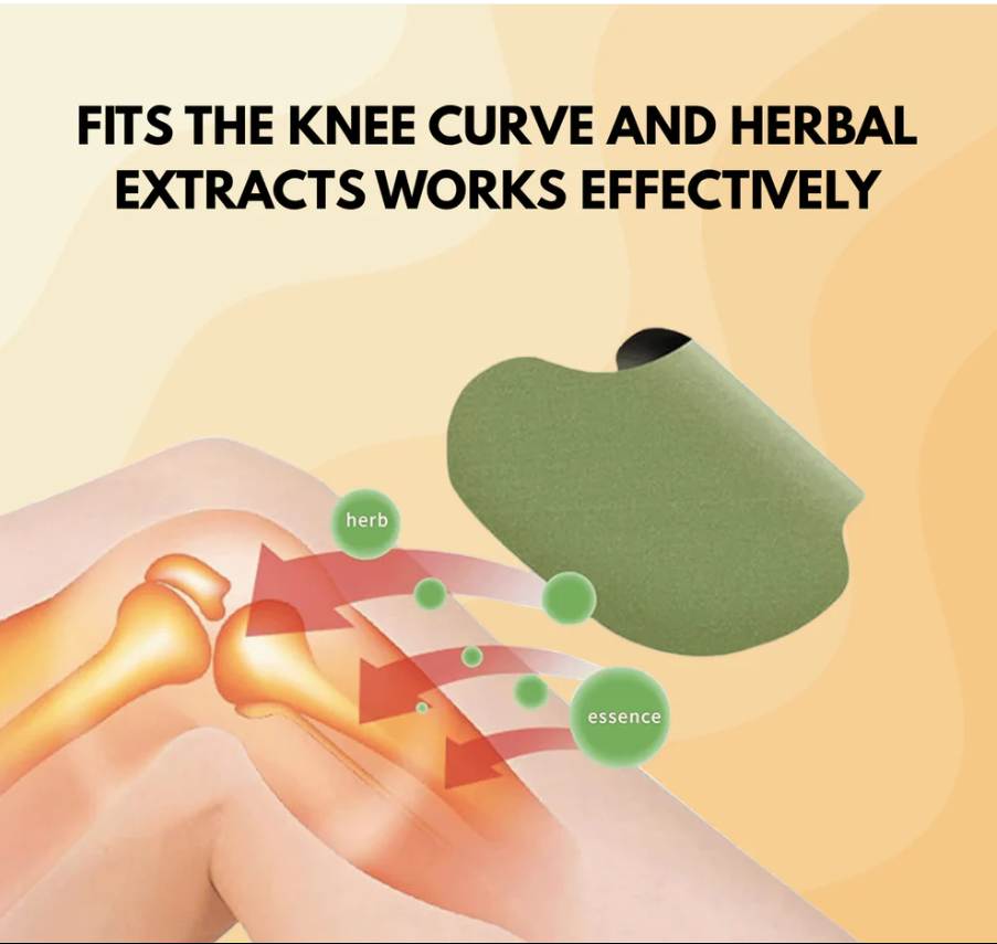 JointCare Herbal Knee & Joint Relief Patches – Pack of 10 🩹🌿